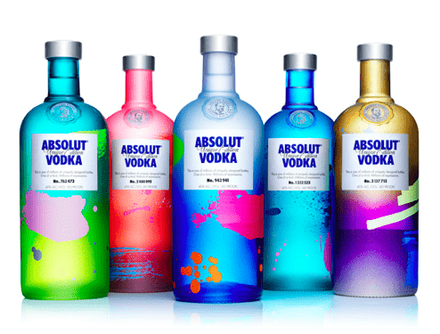 diseño grafico packaging absolut