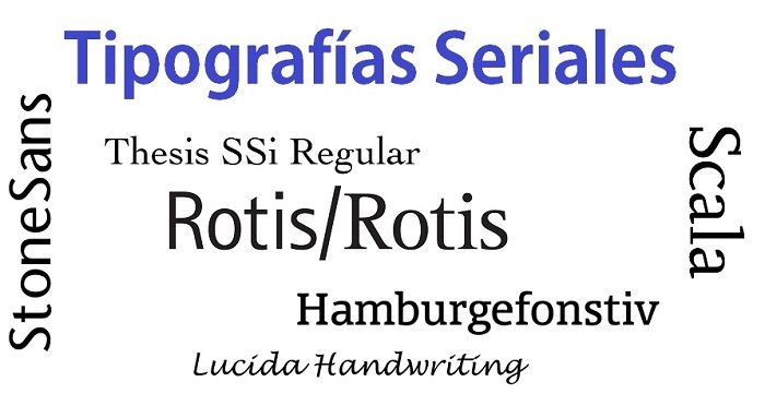 caracteristicas familias tipograficas seriales laprestampa.wordpress