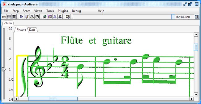 fuentes pi para la música