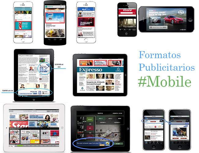 Formatos publicitarios del mobile