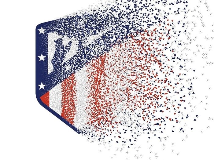 logo atlético de madrid, identidad visual, rebranding