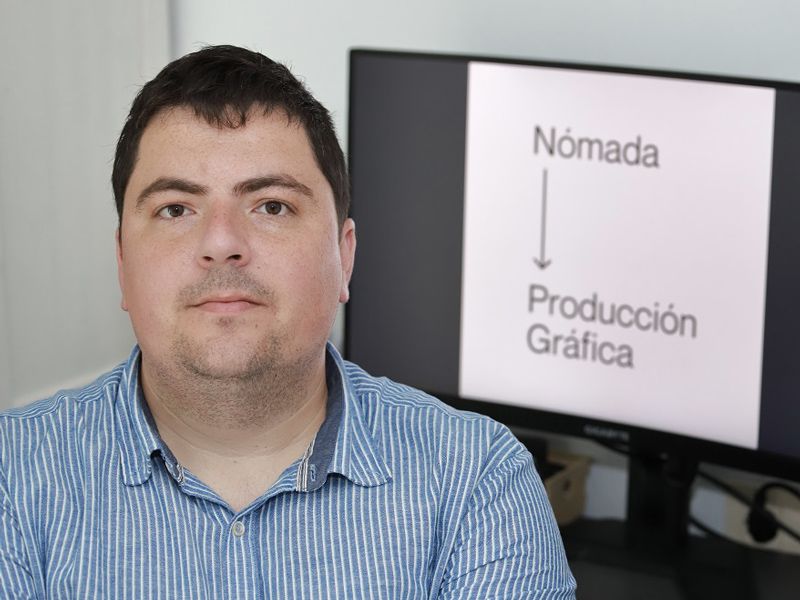 Nómada producciones gráficas, iván lanchazo