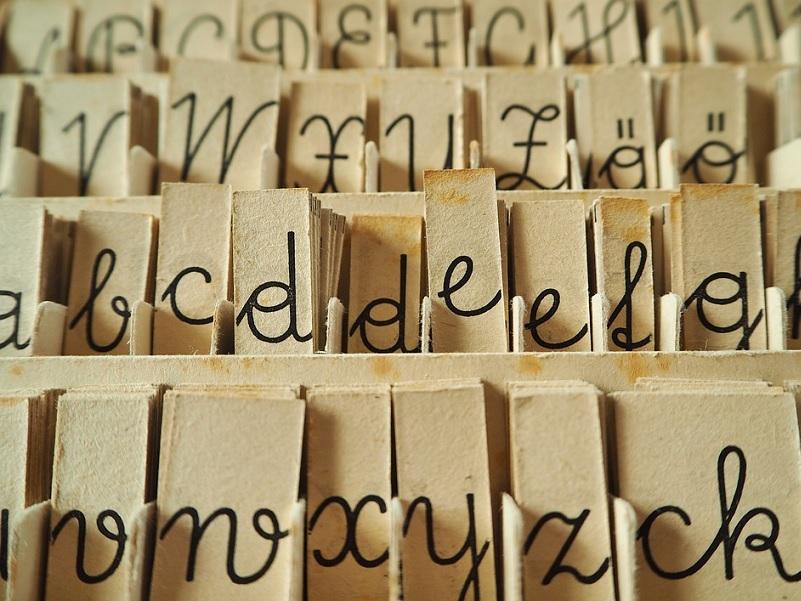 tipografías handmade, letras