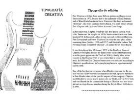 tipografía creativa, tipografía de edición