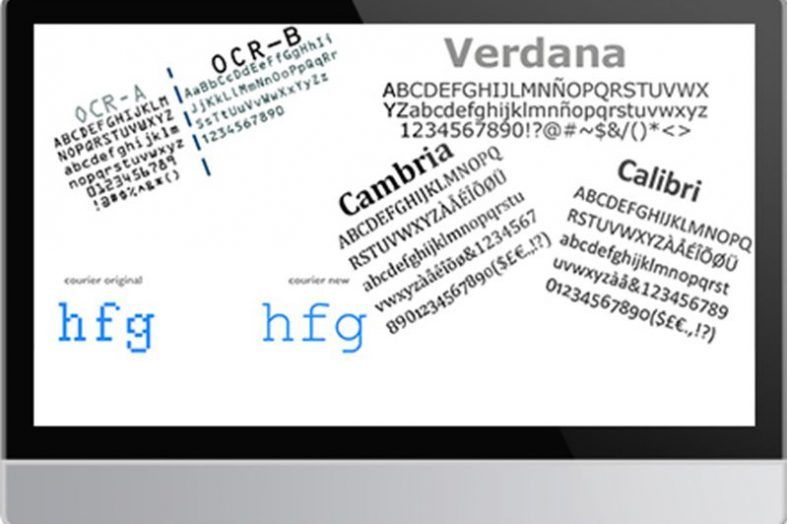 tipografías informáticas