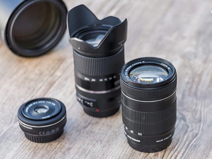 objetivos de una cámara