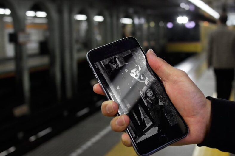 videos para movil, smartphone, charles chaplin
